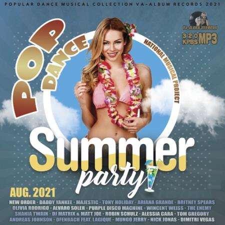 VA - Pop Dance Summer Party (2021) MP3. Скачать торрент