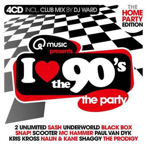 VA - I Love The 90's: The Home Party Edition [4CD] (2021) MP3