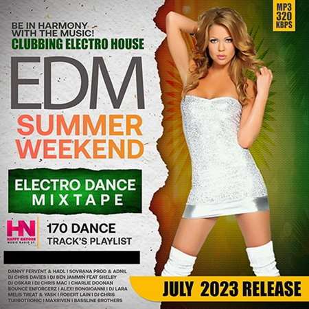 VA - EDM Summer Weekend (2023) MP3. Скачать торрент