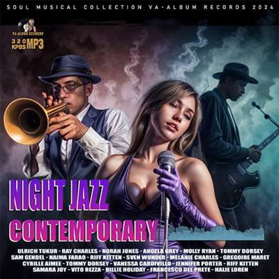 VA - Night Jazz Contemporary (2024) MP3 скачать торрент