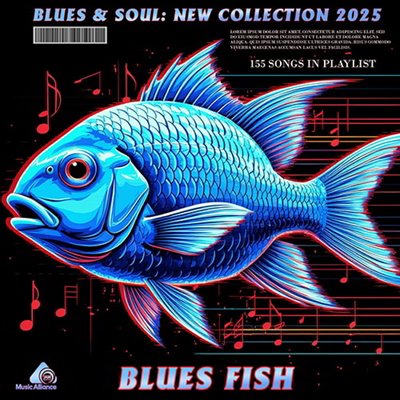 VA - Blues Fish (2025) MP3 скачать торрент
